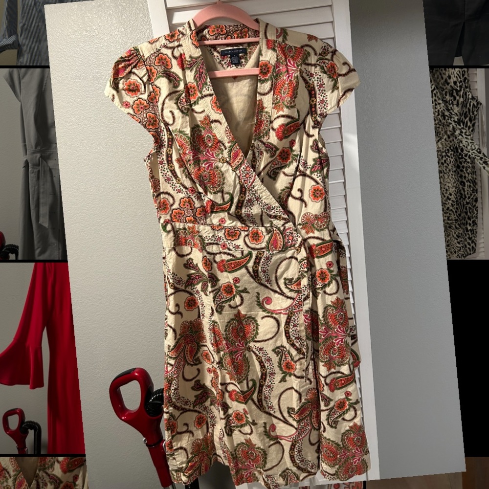 Tommy Hilfiger dress - ties on side with button